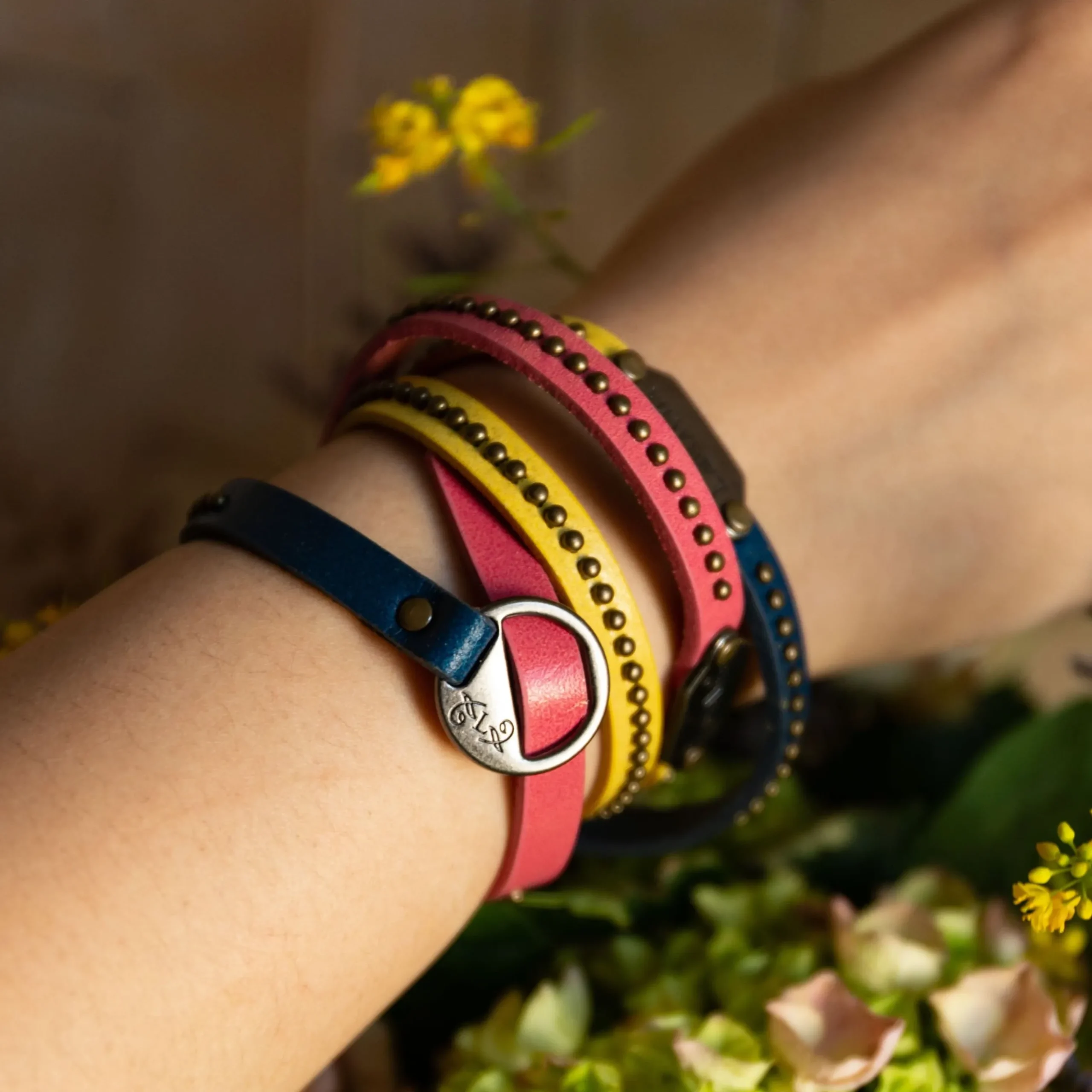 Bijou bracelet en cuir fait main | Laura Vita Discount