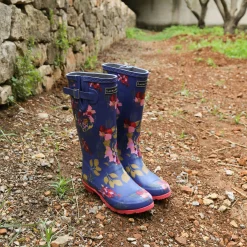 Bottes de Pluie - FLORAL | Laura Vita Online