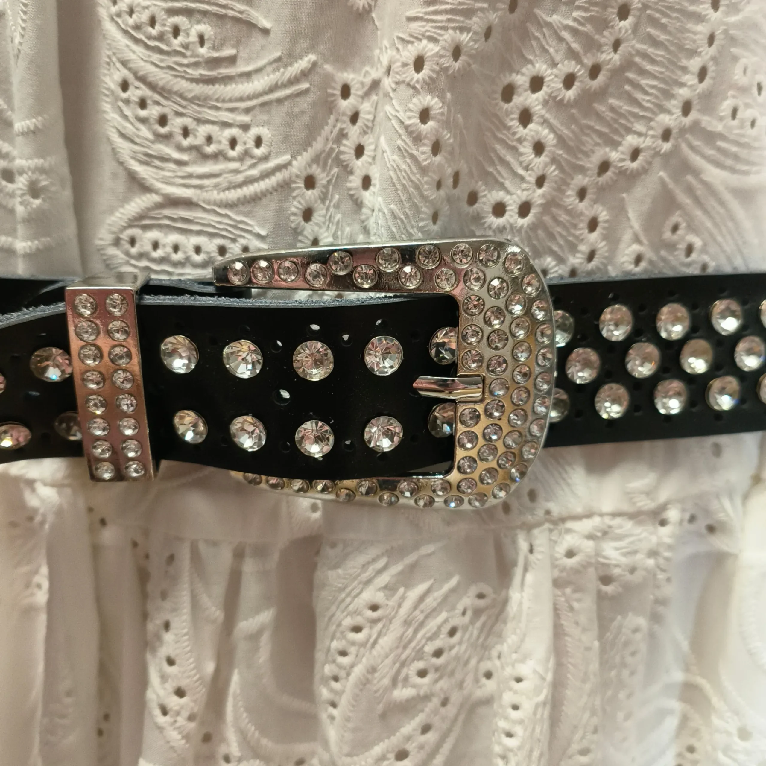 Ceinture en cuir Rockygoth | Laura Vita Fashion