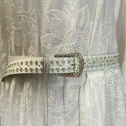 Ceinture en cuir Rockygoth | Laura Vita Fashion