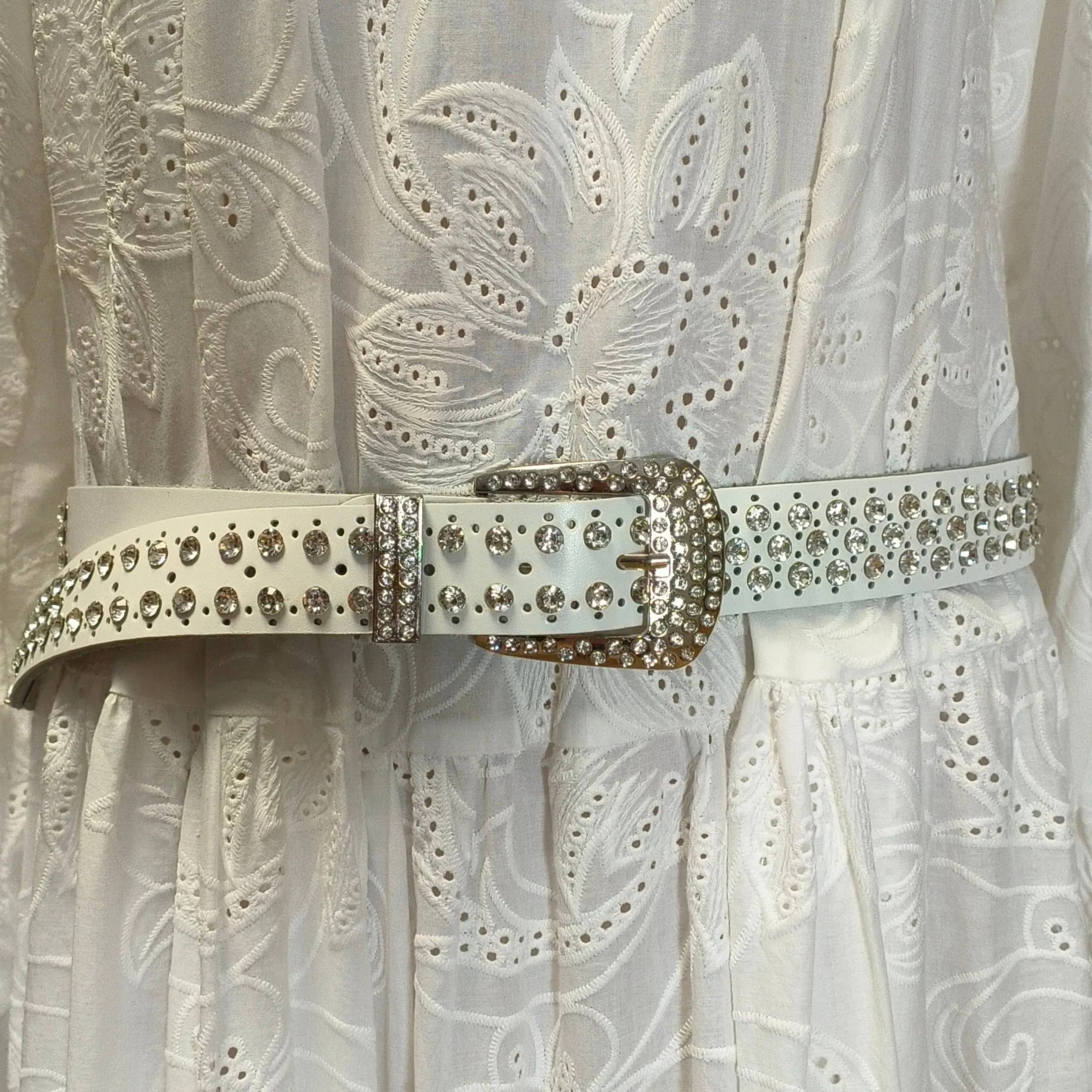Ceinture en cuir Rockygoth | Laura Vita Fashion