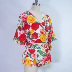 Chemisier Calleis Rouge Studio | Laura Vita Cheap