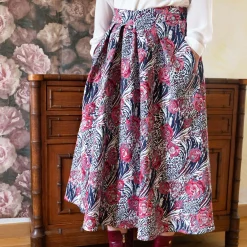 Jupe Astree Bordeaux Studio | Laura Vita Fashion