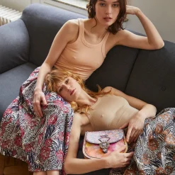Jupe Astree Marron Studio | Laura Vita Fashion