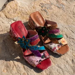 Mules - JACQUESO 02 Fleur | Laura Vita New