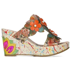 Mules - JACSMINO 04 Fleur | Laura Vita Cheap