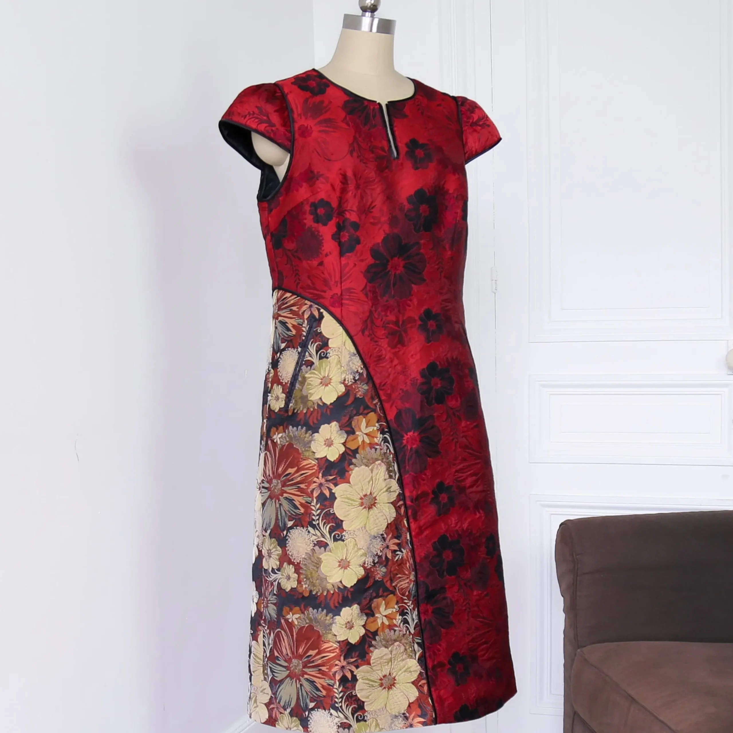 Robe Ouranos Rouge Studioo | Laura Vita Cheap