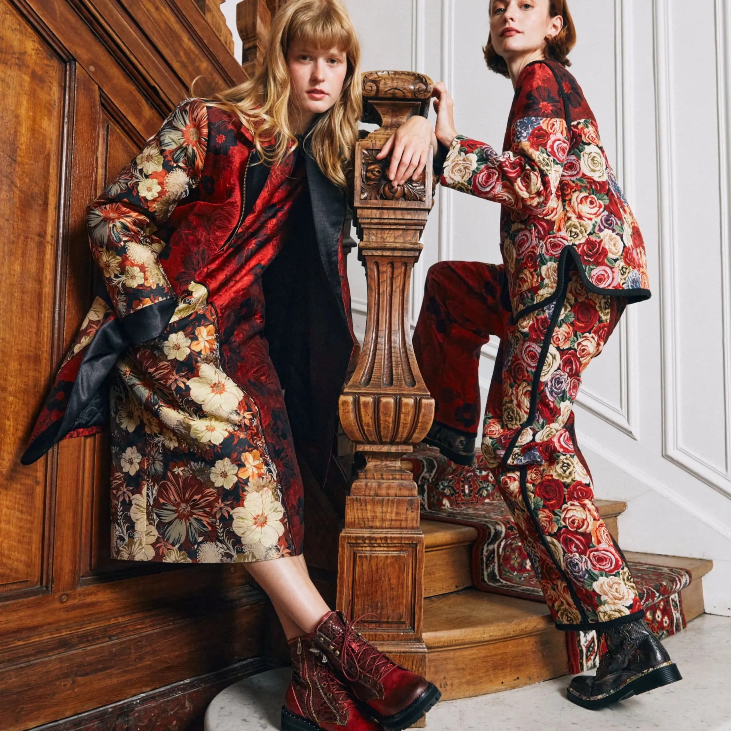 Robe Ouranos Rouge Studioo | Laura Vita Cheap