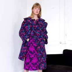Robe Ouranos Violet Studio | Laura Vita Online