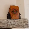 Sac à dos en cuir Dryades | Laura Vita Outlet