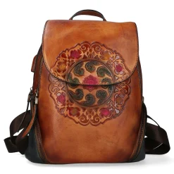 Sac à dos en cuir Dryades | Laura Vita Outlet