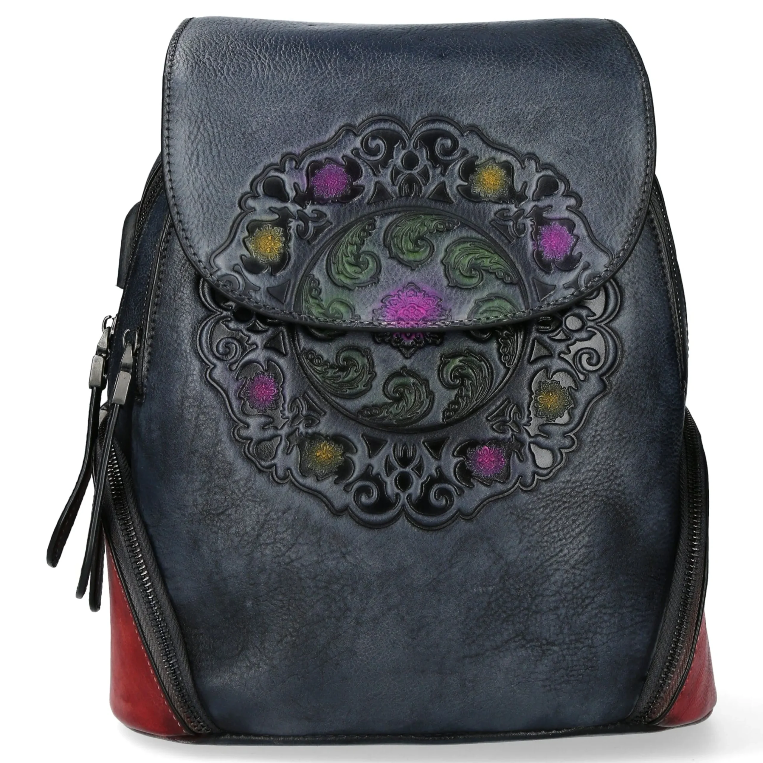 Sac à dos en cuir Dryades | Laura Vita Outlet