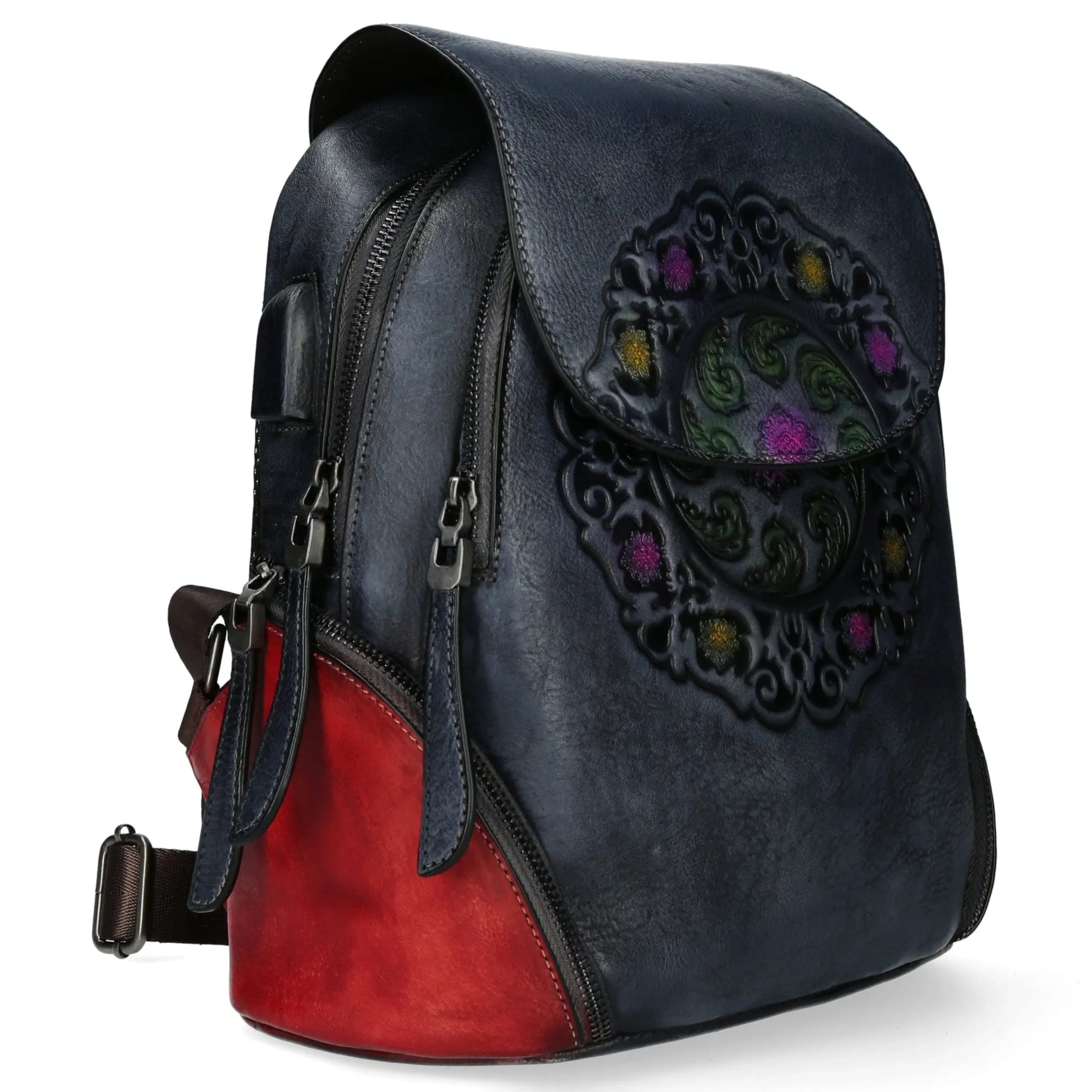 Sac à dos en cuir Dryades | Laura Vita Outlet