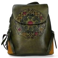 Sac à dos en cuir Dryades | Laura Vita Outlet