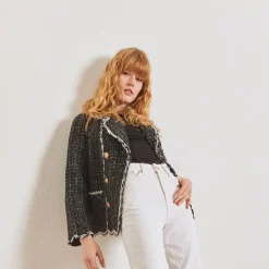 Veste Typhon Noir Studio | Laura Vita Discount
