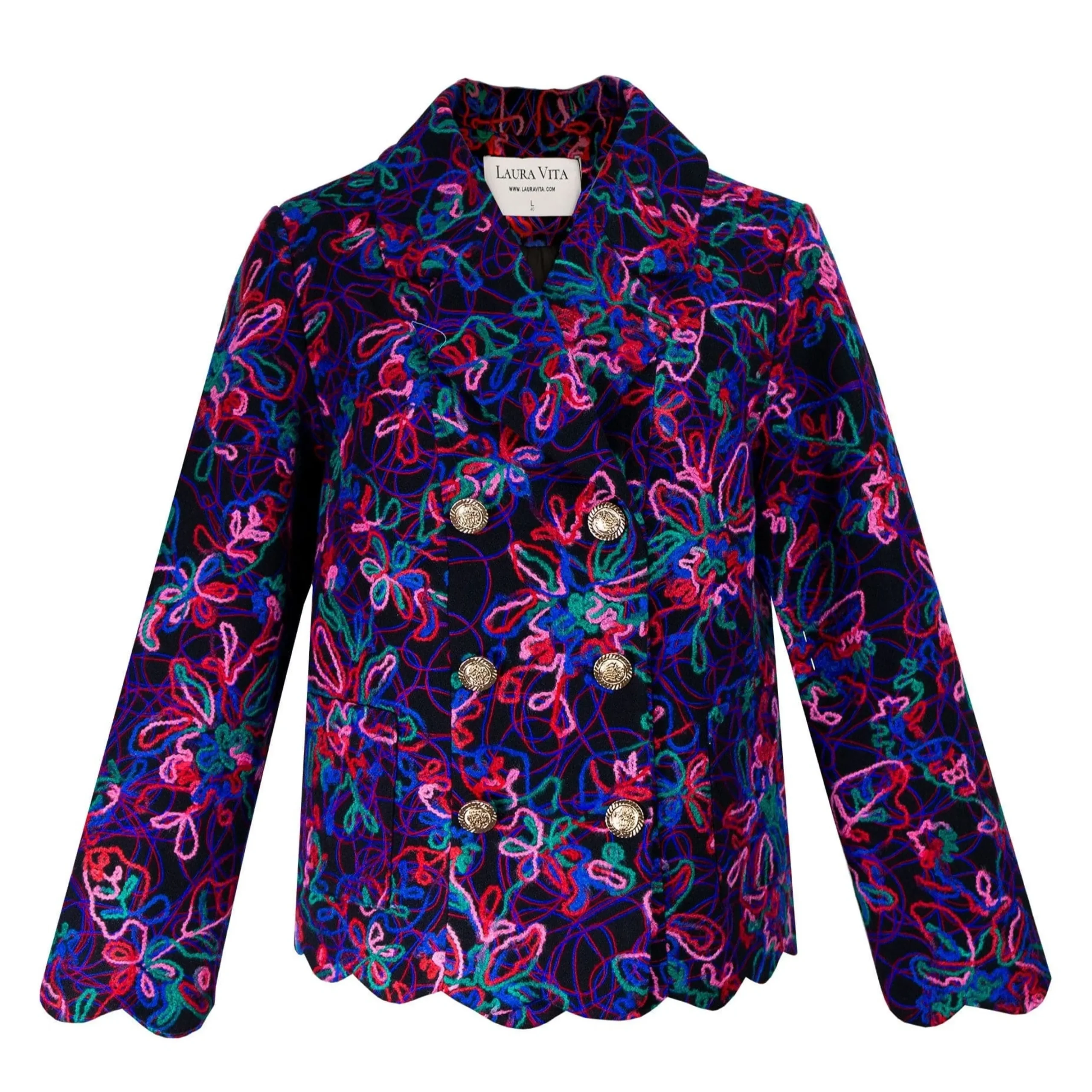 Veste Typhon Violet Studio | Laura Vita New